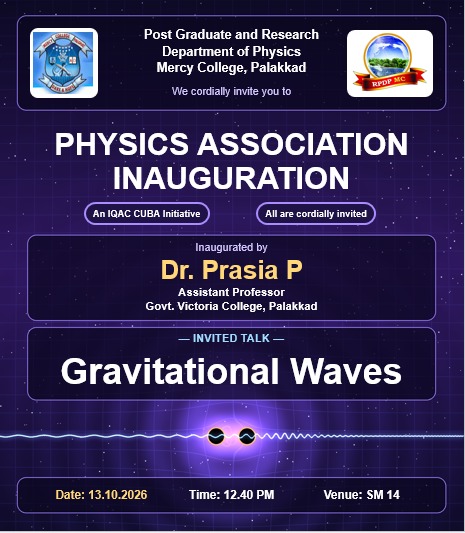 PHYSICS ASSOCIATION INAUGURATION